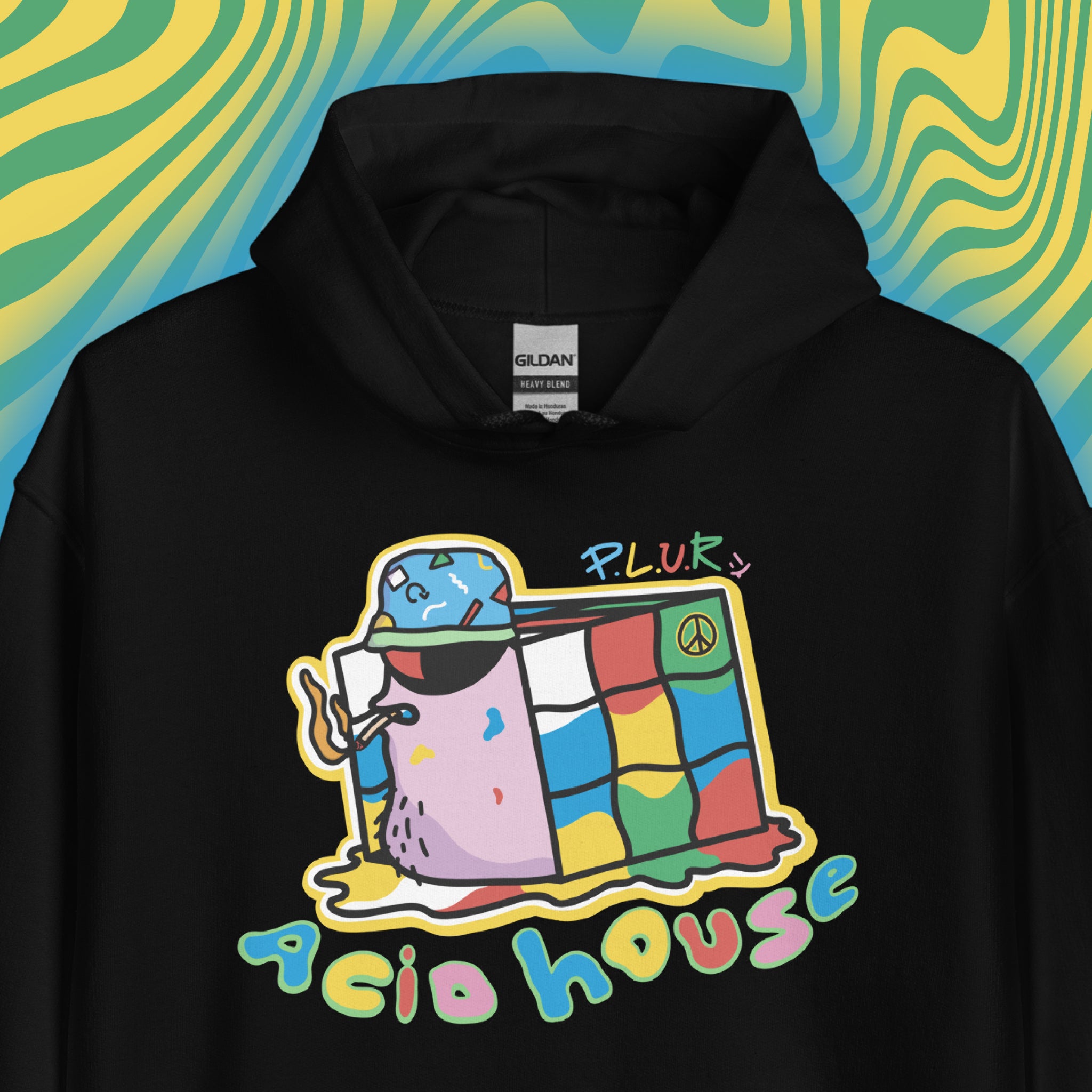 Rave Snail P.L.U.R Hoodie