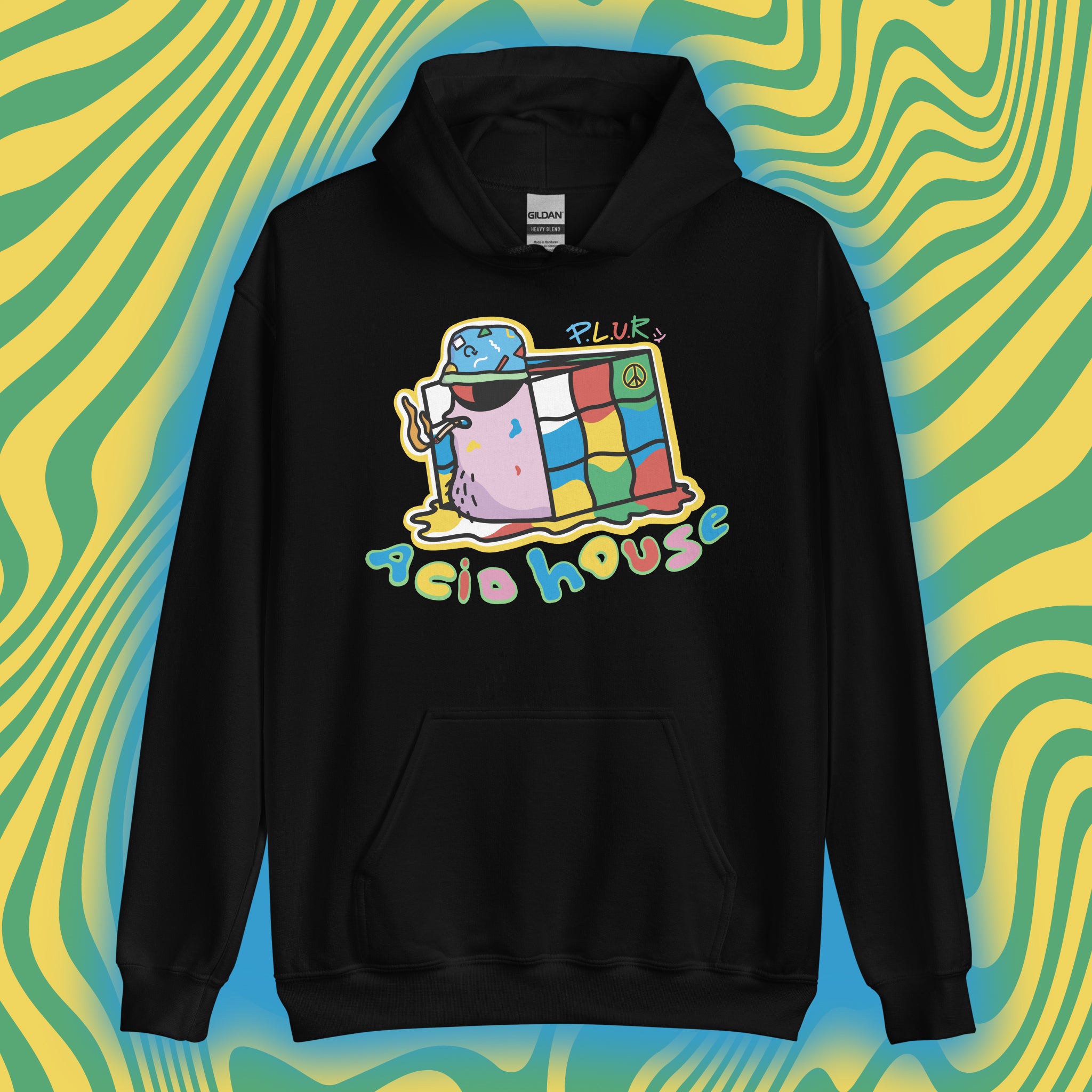 Rave Snail P.L.U.R Hoodie