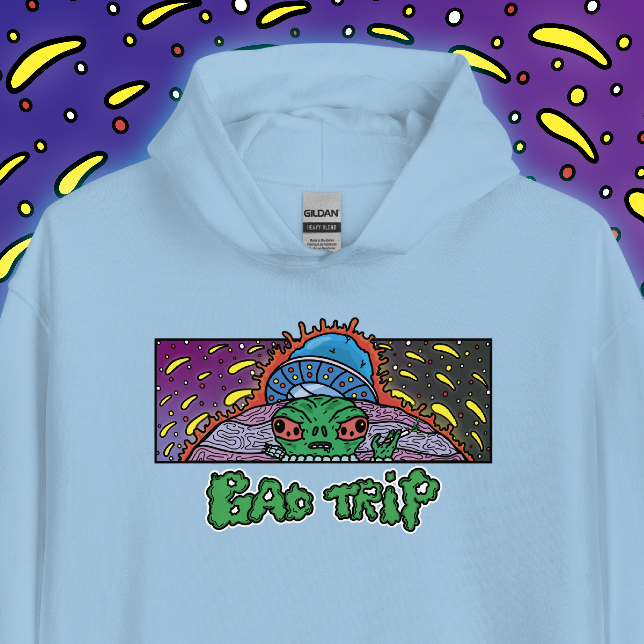 Bad Trip: High Alien Hoodie