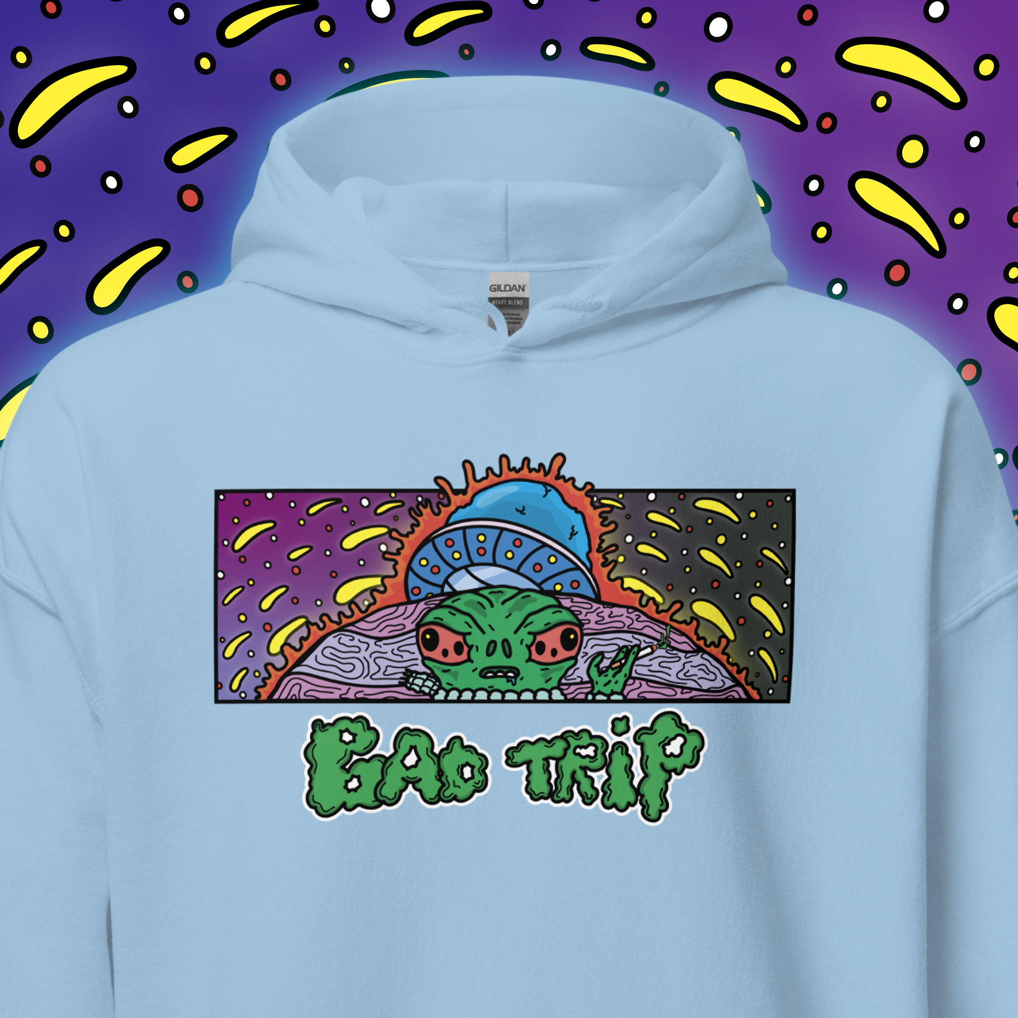 Bad Trip: High Alien Hoodie